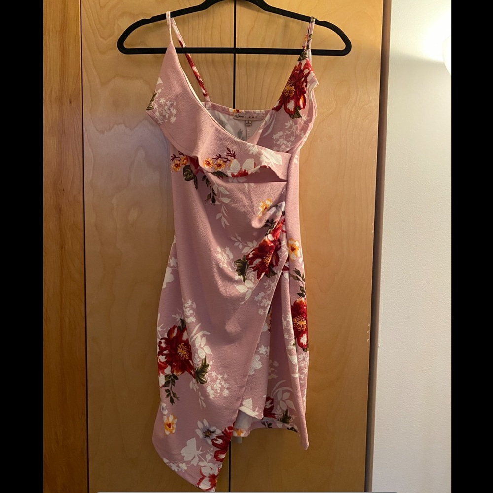 Floral Summer Dress - pink